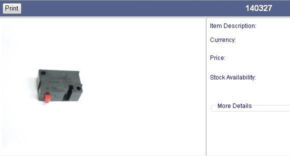 140327ソリッド ステート押しボタン スイッチ スクレーパーの起源センサーの長い耐用年数