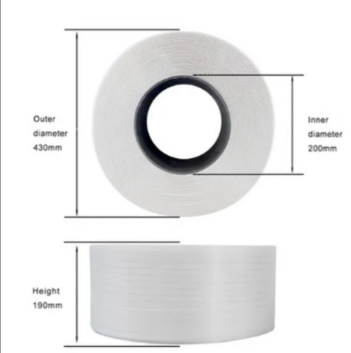 PP Strapping Band 5-19 mm PP Plastic Packing Strap for automatic strapping tools