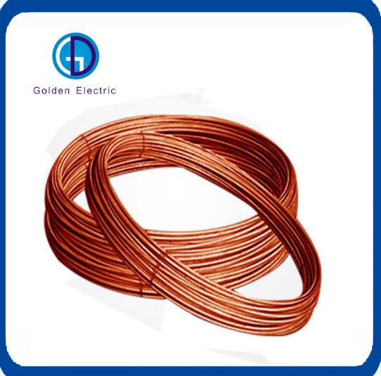 8-16mm Earthing Cable Conductor Copper Clad Steel Grounding Wire with ISO Certificate