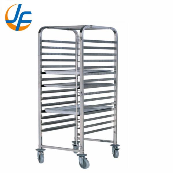 Rk Bakeware China - Flat Pack Rack OEM Aço Inoxidável Pan Trolley