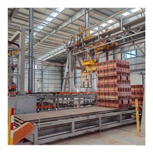 Fully Automatic Robot Loading Brick Packaging Machine with One-Touch Brick Type Switching for Efficient Brick Unloading System Fully Automatic Block Making Machine