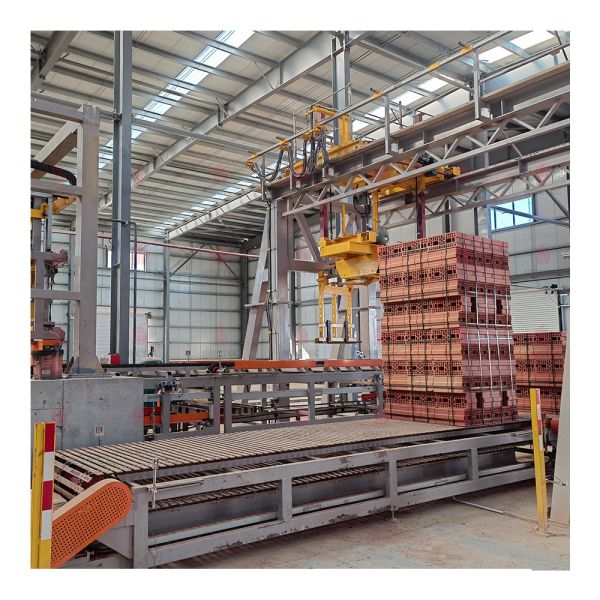 Fully Automatic Robot Loading Brick Packaging Machine with One-Touch Brick Type Switching for Efficient Brick Unloading System Fully Automatic Block Making Machine