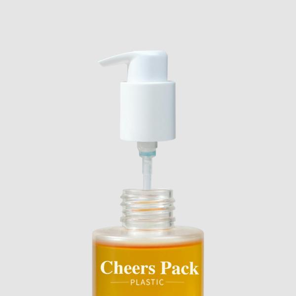 Body Essential Oil Packaging Bottle 150ml 210ml Clear Custom Plastic Shampoo Lotion Hair Oil Pump Bottle