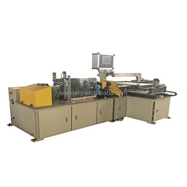 Full Automatic Radiator Core Wire Tying Machine with 4 Servo Motors and 0.7Mpa Air Source Pressure for 300-850mm Core Length