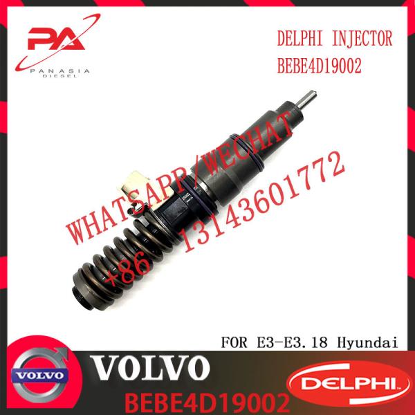Inyector de combustible Boquilla 33800-84820 BEBE4D19002 Inyector para Hyundai D6CC 33800-84820 BEBE4D