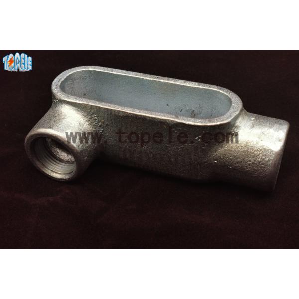 2 Inch UL certificate Proof threaded Conduit / Threaded Malleable Iron BS Conduit Body With Die Cast Covers And Gaskets