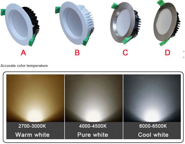 Anenerge indoor LED smd dowlight SAA C-Tick RCM 1080-1200lm 10W 12W 13W led down light 12w 90mm cut hole