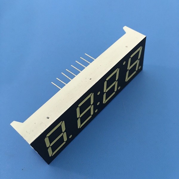 0.56 4 Digit LED Clock Display Common Cathode Ultra Bright White for Digital Clock Indicator