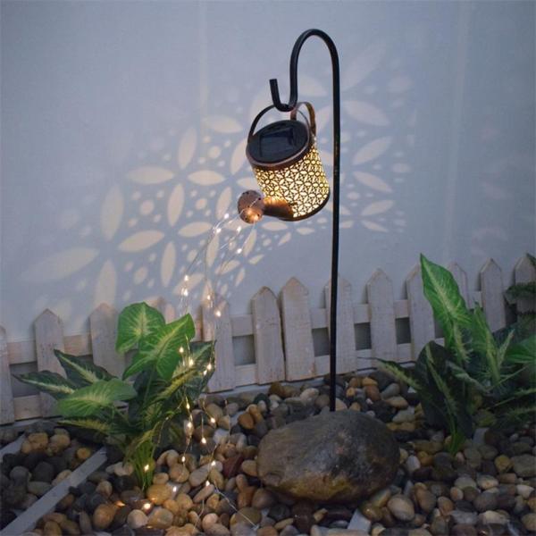 Continuous Lighting Time 8-10h Solar Kettle Light for Outdoor Decorative Lighting