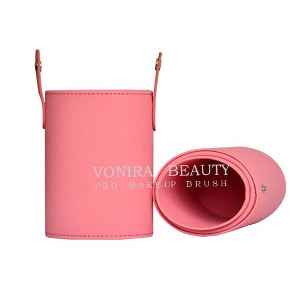 High Quality Cosmetic Bag Storage Cylinder Container Makeup Brushes Holder Tube Portable
