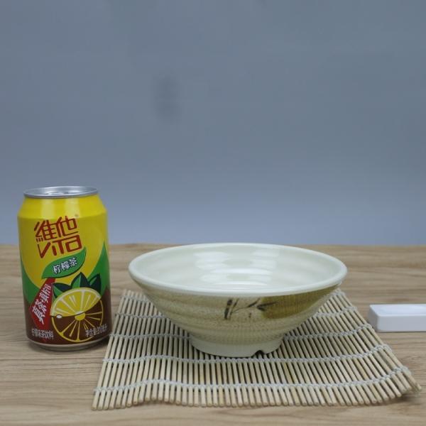 20.000kg Package Gross Weight Melamine Tilted Noodle Mixing Bowls Eco-Friendly Design