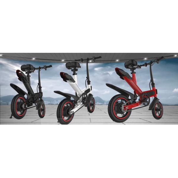 Aluminum Alloy Folding Electric Bicycle Energy Saving Rust Resistance Chain