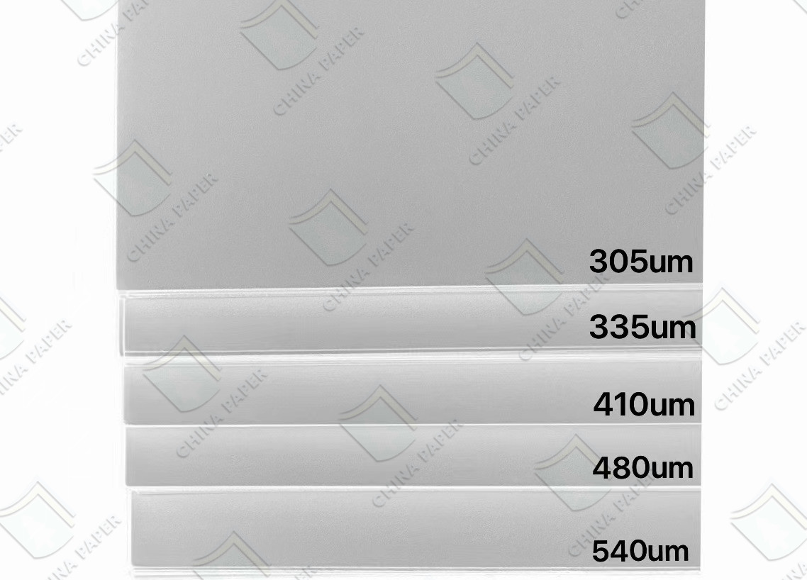 Высококачественный белый лист из слоновой кости 320g 350g C1S Art Board/Folding Box Board