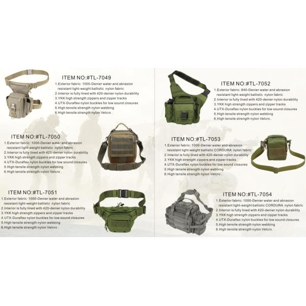 Military Small Bicycle Tool Bag , Bike Tool Bag Polyester Zipper