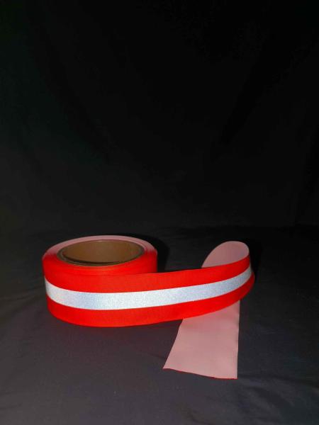 tiras de nylon de 1 correia da fita da costura da tela do Webbing do poliéster de 2 polegadas para o cinza alaranjado da faixa