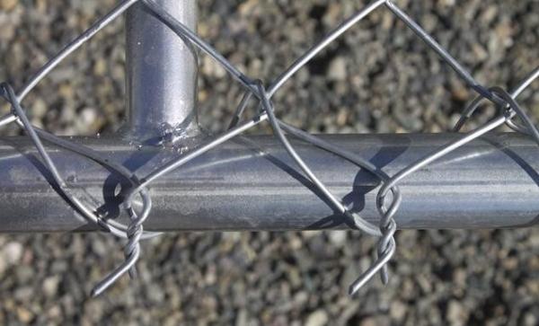 8'x12' temporary chain link fence panels diameter wire 11.5ga chain link mesh 2 x 2 tube 35mm wall thick 1.60mm