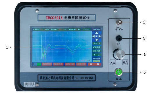 Smart LV TDR Cable Fault Locator with Rough Distance Measurement