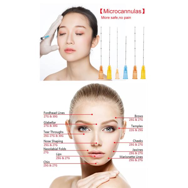 Игла Microcannula подсказки точного гибкого тупого заполнителя Cannula подсказки тупая для заполнителей