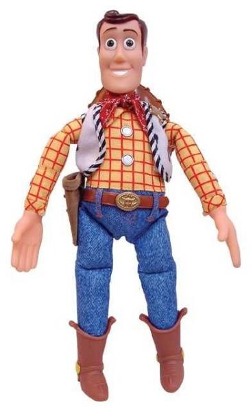 Disney Cartoon Music Plush Toys Pixar Toy Story Talking Sheriff Woody Action Figure