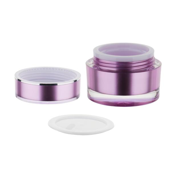 Acrylic Cosmetic Cream Containers 10g 20g 30g 50g Plastic Jars For Lotion and Eye Cream