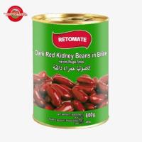 Rins Vermelhos Farinhas em conserva em salmoura 800 g Certificado QS de sabor natural puro