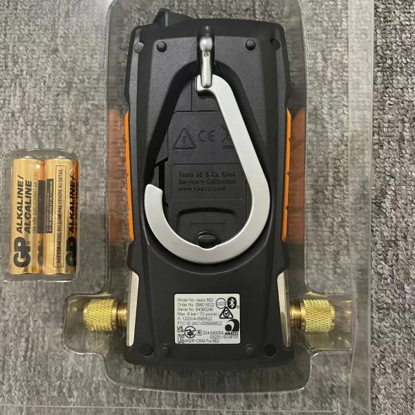 Plastic Testo 552 Digital Vacuum Micron Gauge With Bluetooth And Coupler