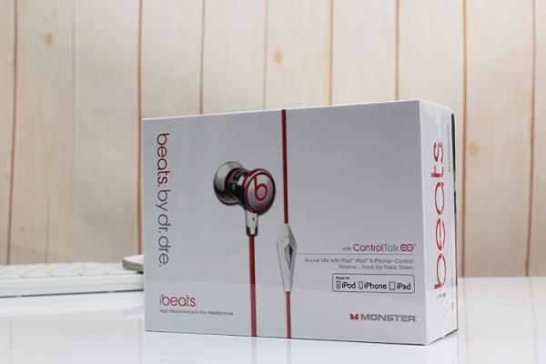 Retail Monster by Dr Dre iBeats In Ear Headphones Earphones-White made in china grgheadsets-com.ecer.com