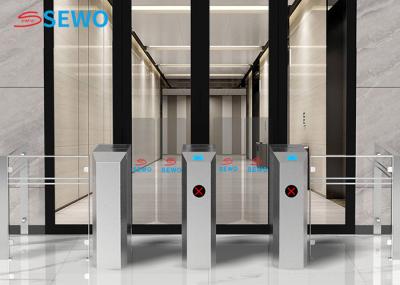 Automatic Retractable Sliding Gate Turnstile Facial Recognition With Qr Code Scanner