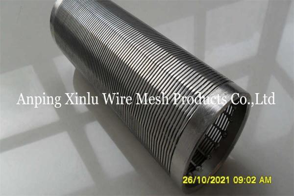 4-1/2 Slot 40 Wire Wrapped Sand Control Well Screen Pipe Corrosion Resistance