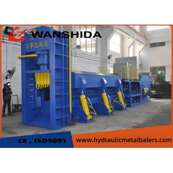4000KN Scrap Metal Baler Shear Scrap Steel Recycling 74KW Hydraulic Metal Baler