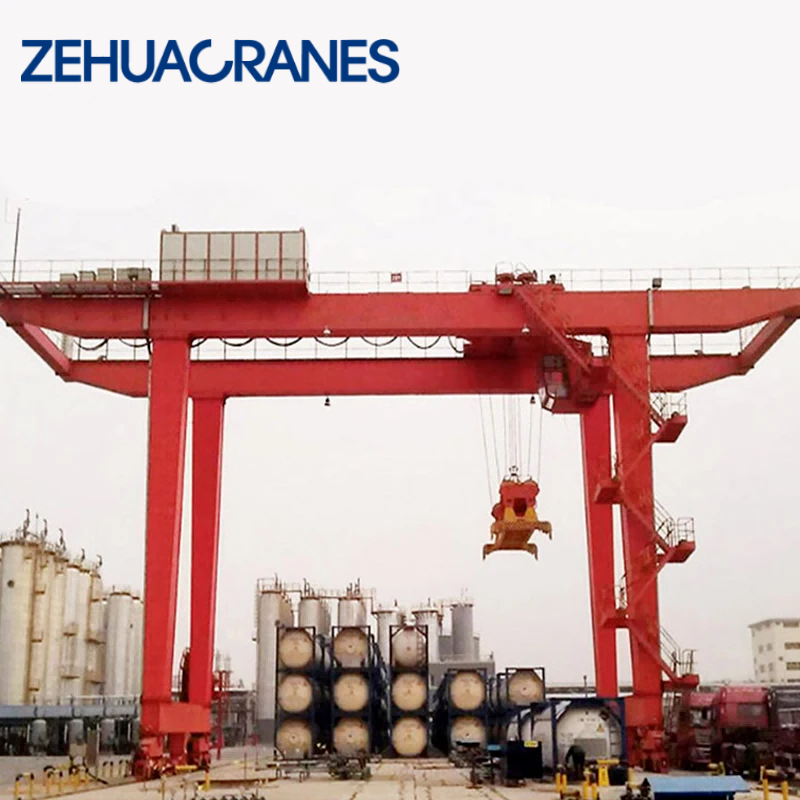 Heavy Duty Rail Mounted Gantry Crane for Container Terminal Port Logistics Customizable Lifting Solution