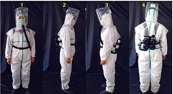 Capa protetora da pressão positiva de Bioaerosol Tpu da eficiência elevada