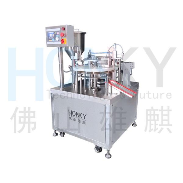Semi-Automatic PLC Control Gel Syringe Filling Machine with High Hygiene Level Piston Pump