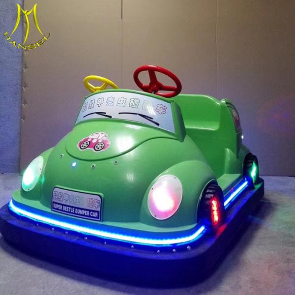 Hansel Outdoor playground plastic children toys and battery bumper car amusement park equipment