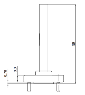 49.8-75.8GHz WR-15 WAVEGUIDE LOAD VN-WGLD-5076-WR15