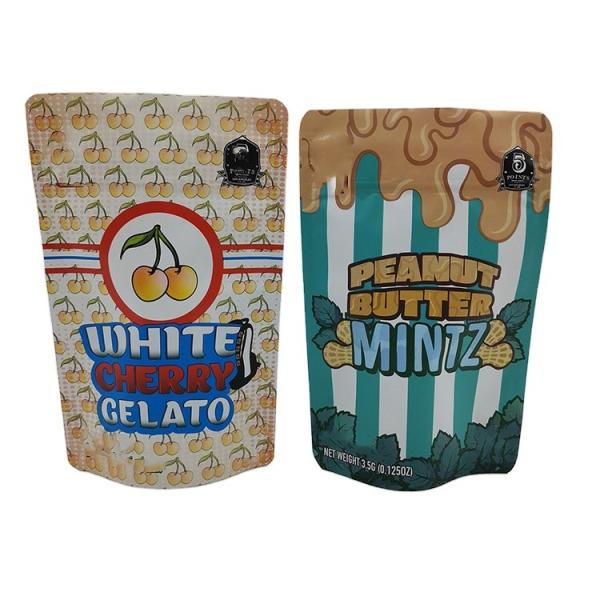 A cópia sem perigo para as crianças do Gravure do saco 16oz de Mylar do toque macio levanta-se o malote da retorta