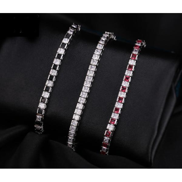 Fashion Bangle  AAAA Cz Gold Silver color Wedding Bracelet bangle for women Fashion accessaries