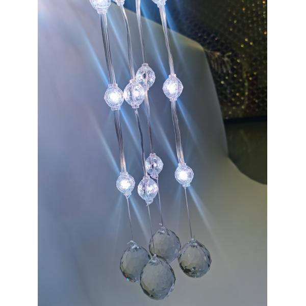 Световой источник пикселя 23*25 мм DMX512 Control Outdoor Crystal Light DC12V