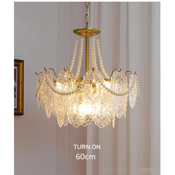 Luxury Villa Living Room Chandelier Glass Lampshade Fancy Chandelier(WH-CY-246)