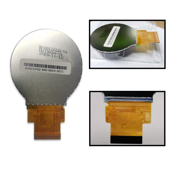300-нитный SPI Круговой Tft LCD дисплей 40P Модуль открытого кадра