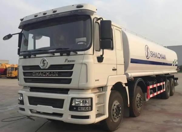 SHACMAN Roda Construção Máquina Asfalto Caminhão de Água Sprinkler F3000 6x4 300HP 50T