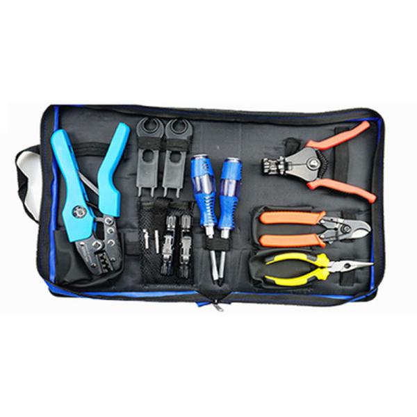 Outil à sertir de haute précision de connecteur interchangeable solaire portatif d'outils