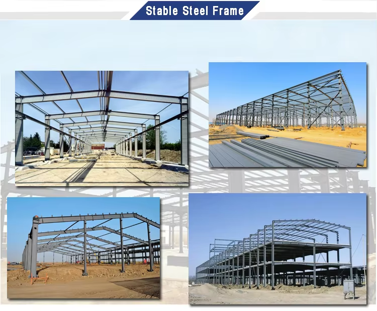 Structural Steel Fabricator Prefabricated Steel Structure Workshop Metal Building Design