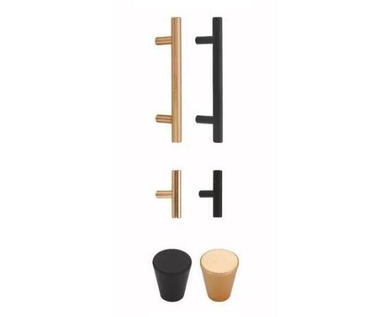 Decorative Kitchen Aluminium Cabinet Door And Drawer Handles New Style