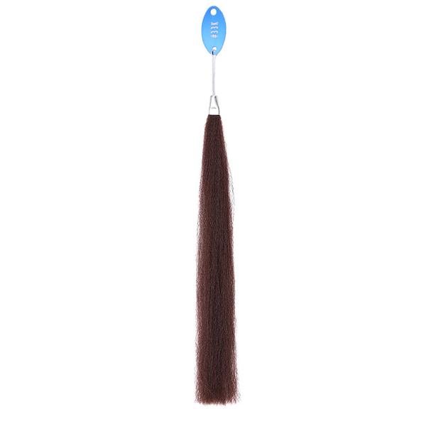 High Temperature Fiber Braiding Hair In Bulk 100% Real True Hair For Pre-Bonded Type NAIL