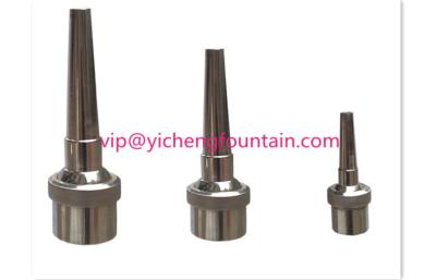 Adjustable Straight Spray Water Fountain Nozzles For Musical / Dancing Fountains