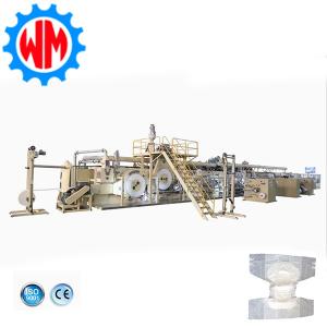 High Speed Full Servo Adult Diaper Production Line Manufacturing Export to