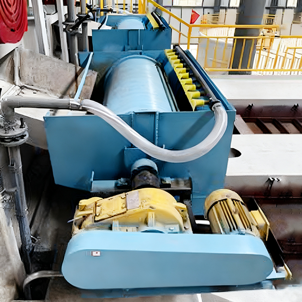 High-Intensity Stainless Steel Wet Drum Magnetic Separator for Ferrous Iron Recycling
