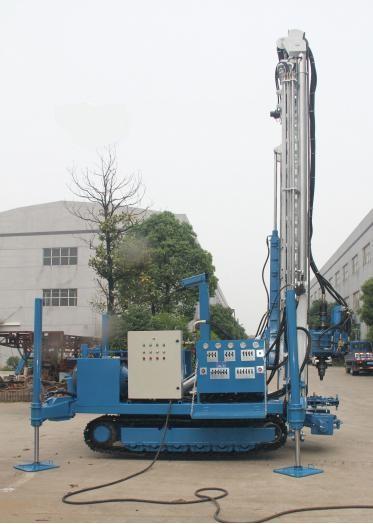 ISO Water Well Machine Well Drilling Rig 6m Drill Rod One Time Hydraulic System