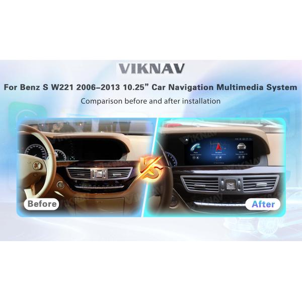 Mercedes Benz S CLASS W221 Android Screen 2006-2013 Мультимедийная навигация по GPS